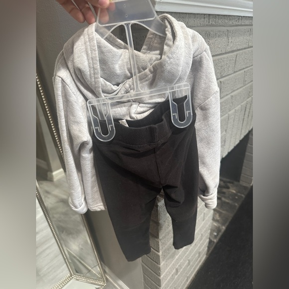 Puma Kids Gray Hoodie with Cartoon Print - Picture 2 of 3